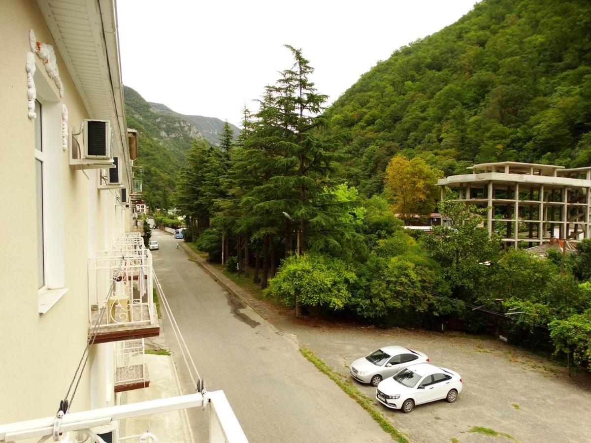 Guest House Gorny Ruchei Gagra Buitenkant foto